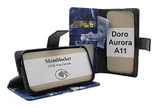 Skimblocker Doro Aurora A11 Lommebok Deksel Design