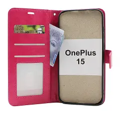 Crazy Horse OnePlus 15 Lommebok Deksel