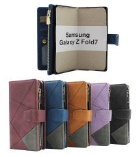 XL Samsung Galaxy Z Fold7 Luksus Lommebok Deksel