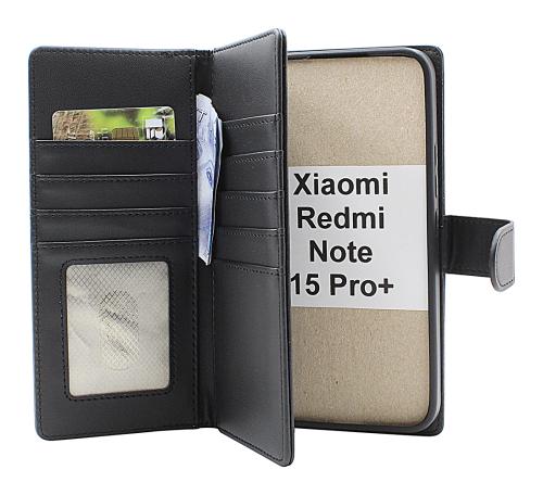 Skimblocker Xiaomi Redmi Note 15 Pro+ XL Magnet Lommebok Deksel