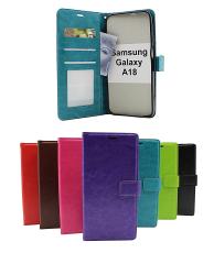 Crazy Horse Samsung Galaxy A18 LTE Lommebok Deksel