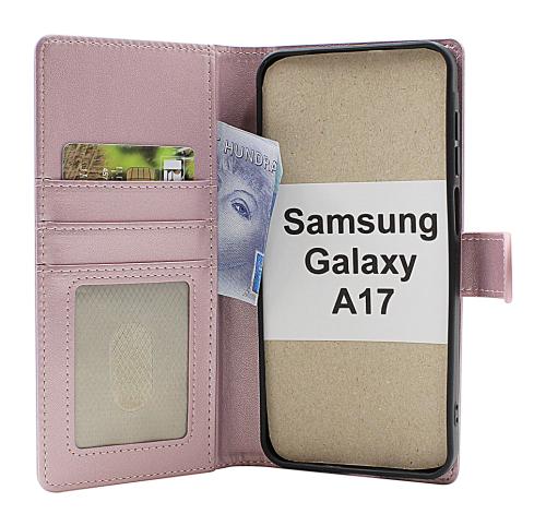 Skimblocker Samsung Galaxy A17 Lommebok Deksel