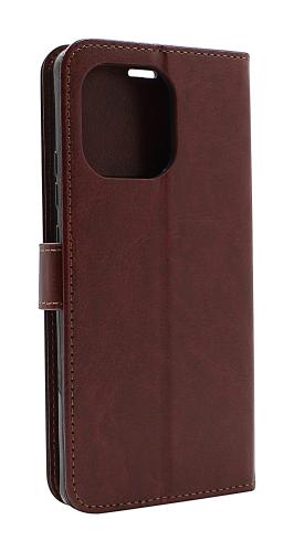 Crazy Horse Motorola Moto G86 / G86 Power Lommebok Deksel