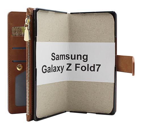 XL Samsung Galaxy Z Fold7 Luksus Lommebok Deksel