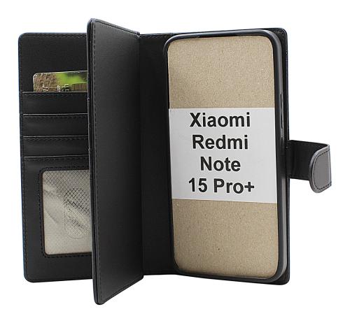 Skimblocker Xiaomi Redmi Note 15 Pro+ XL Magnet Lommebok Deksel