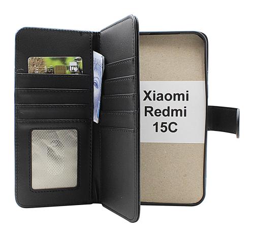 Skimblocker Xiaomi Redmi 15C XL Lommebok Deksel