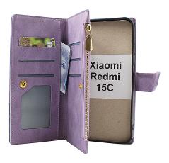 XL Xiaomi Redmi 15C Luksus Lommebok Deksel