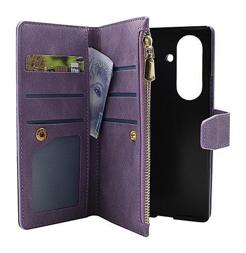 XL Samsung Galaxy Z Fold7 Luksus Lommebok Deksel