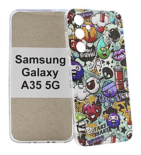 TPU Designdeksel Samsung Galaxy A35 5G