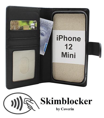 Skimblocker iPhone 12 Mini Magnet Lommebok Deksel