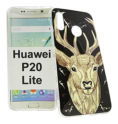 TPU Designdeksel Huawei P20 Lite