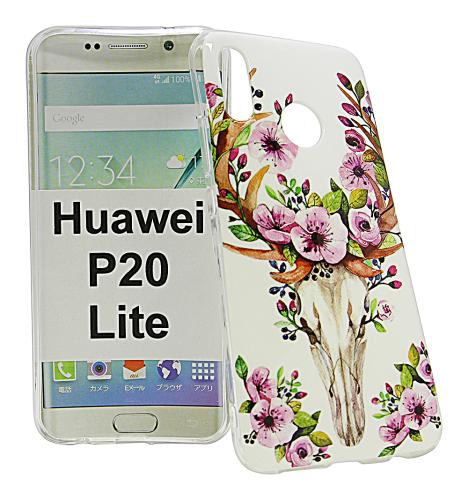 TPU Designdeksel Huawei P20 Lite