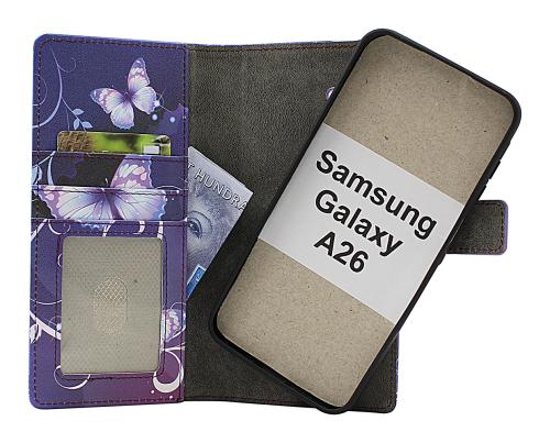 Skimblocker Samsung Galaxy A26 Magnet Lommebok Deksel Design