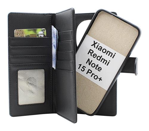 Skimblocker Xiaomi Redmi Note 15 Pro+ XL Magnet Lommebok Deksel