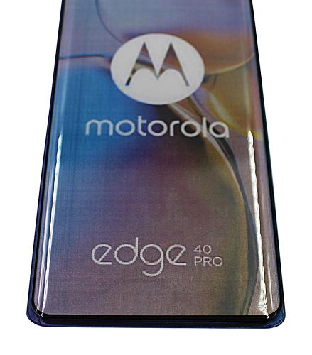 Full Frame Skjermbeskyttelse av glass Motorola Edge 40 Pro 5G