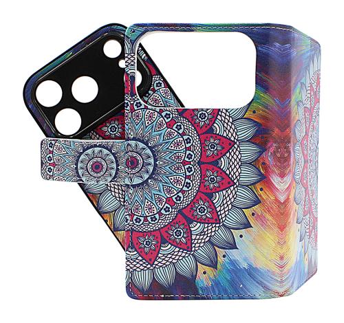 Skimblocker iPhone 18 Pro Magnet Lommebok Deksel Design