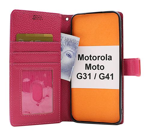 New Standcase Wallet Motorola Moto G31/G41