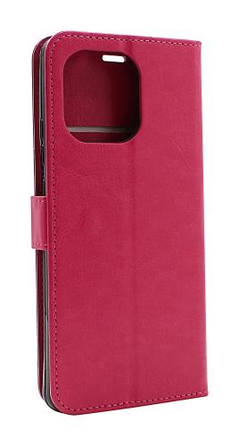 Crazy Horse Motorola Moto G86 / G86 Power Lommebok Deksel