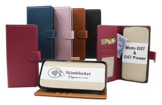 Skimblocker Motorola Moto G57 / G57 Power Lommebok Deksel