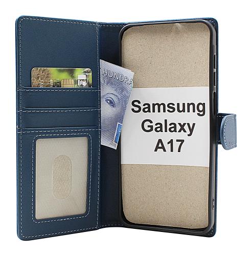 Skimblocker Samsung Galaxy A17 Lommebok Deksel
