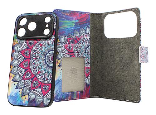 Skimblocker iPhone 18 Pro Magnet Lommebok Deksel Design