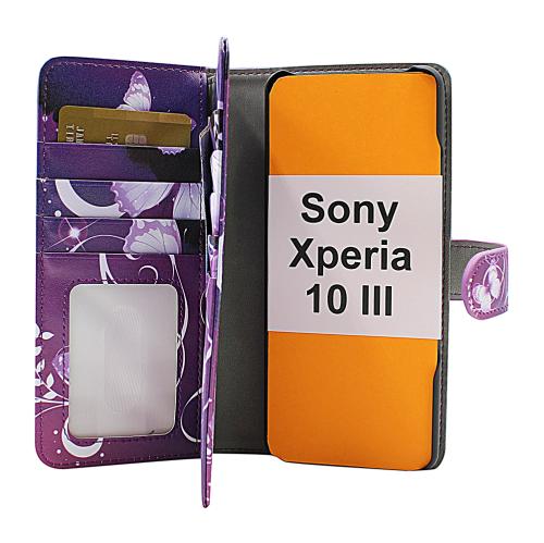 Skimblocker XL Magnet Designwallet Sony Xperia 10 III (XQ-BT52)