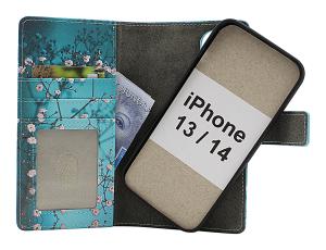 Skimblocker iPhone 13 / 14 Magnet Lommebok Deksel Design