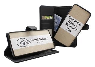 Skimblocker Samsung Galaxy XCover7 Pro Magnet Lommebok Deksel