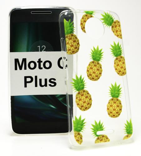 TPU Designdeksel Moto C Plus