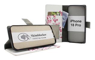 Skimblocker iPhone 18 Pro Lommebok Deksel Design