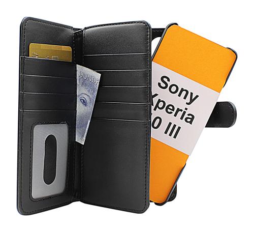 Skimblocker XL Magnet Wallet Sony Xperia 10 III (XQ-BT52)