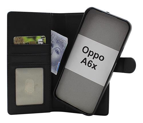 Skimblocker Oppo A6x Magnet Lommebok Deksel