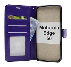 Crazy Horse Motorola Edge 50 Lommebok Deksel