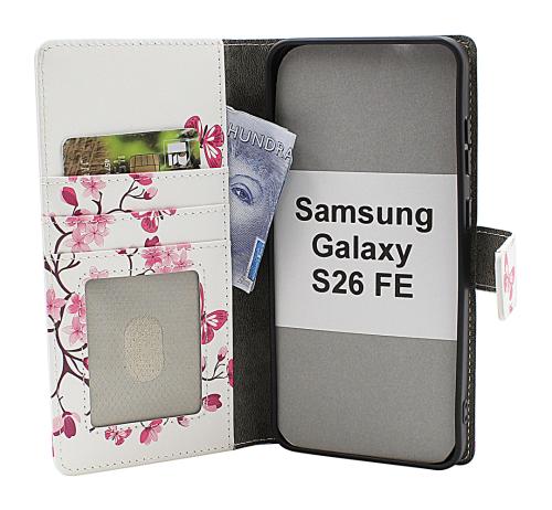Skimblocker Samsung Galaxy S26 FE Lommebok Deksel Design