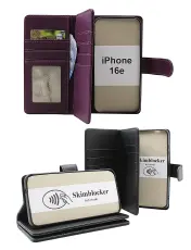 Skimblocker iPhone 16e XL Lommebok Deksel