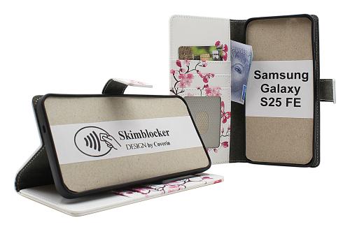 Skimblocker Samsung Galaxy S25 FE Lommebok Deksel Design