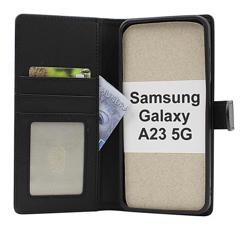 Skimblocker Samsung Galaxy A23 5G Magnet Lommebok Deksel