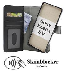 Skimblocker Magnet Wallet Sony Xperia 5 V