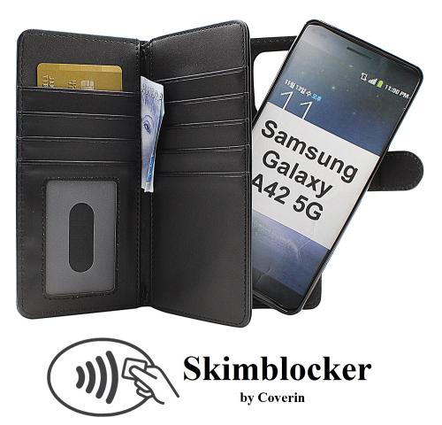 Skimblocker XL Magnet Wallet Samsung Galaxy A42 5G