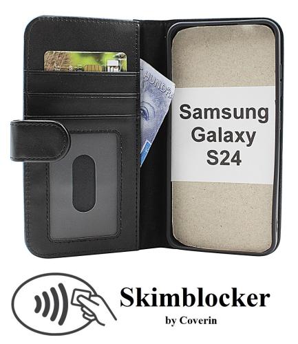 Skimblocker Lommebok-etui Samsung Galaxy S24 5G (SM-S921B/DS)