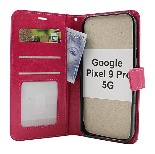 Crazy Horse Google Pixel 9 / Pixel 9 Pro 5G Lommebok Deksel