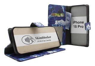 Skimblocker iPhone 18 Pro Lommebok Deksel Design
