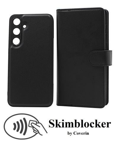 Skimblocker Samsung Galaxy S24 Plus 5G XL Magnet Lommebok Deksel