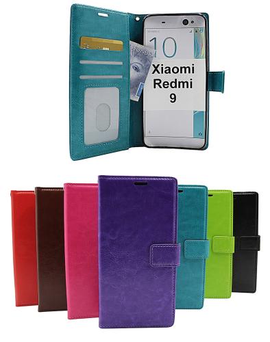 Crazy Horse Wallet Xiaomi Redmi 9