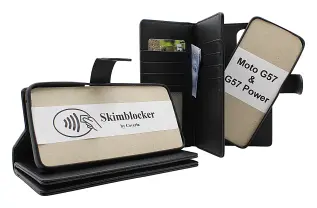 Skimblocker Motorola Moto G57 / G57 Power XL Magnet Lommebok Deksel