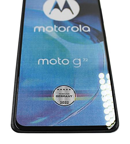 Full Frame Skjermbeskyttelse av glass Motorola Moto G72