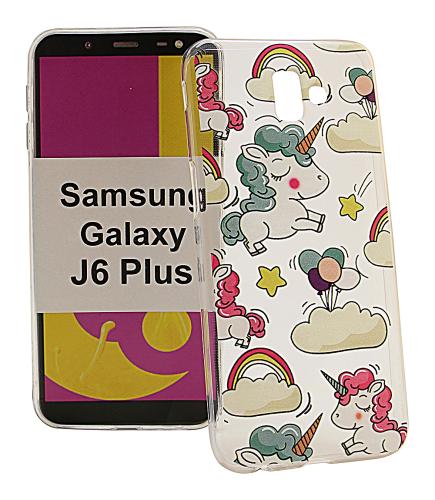 TPU Designdeksel Samsung Galaxy J6 Plus (J610FN/DS)