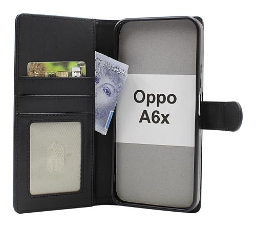 Skimblocker Oppo A6x Magnet Lommebok Deksel
