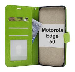 Crazy Horse Motorola Edge 50 Lommebok Deksel
