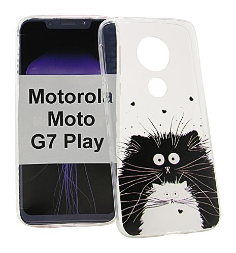 TPU Designdeksel Motorola Moto G7 Play